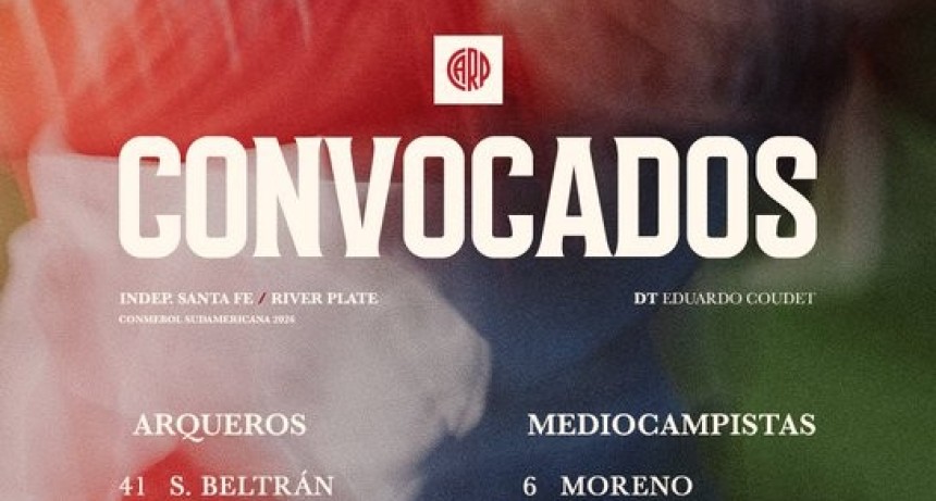 River viaja a Colombia con dudas y Coudet prepara cambios para la Copa