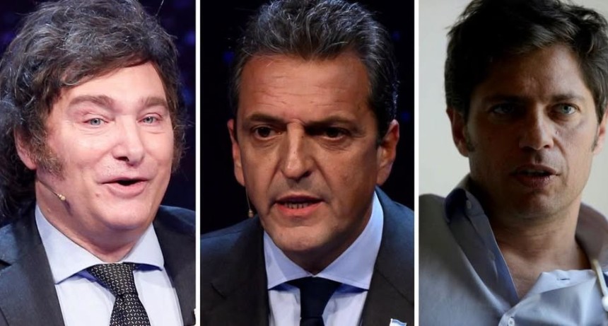 Massa aventaja a Milei en un eventual balotaje y supera por cuatro puntos la diferencia de Kicillof