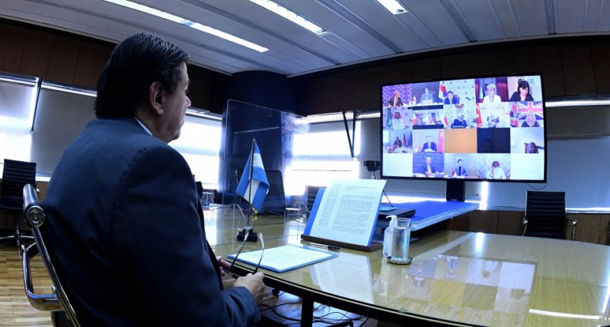 Claudio Moroni participó de una reunión de Ministros de Trabajo y Empleo del G-20