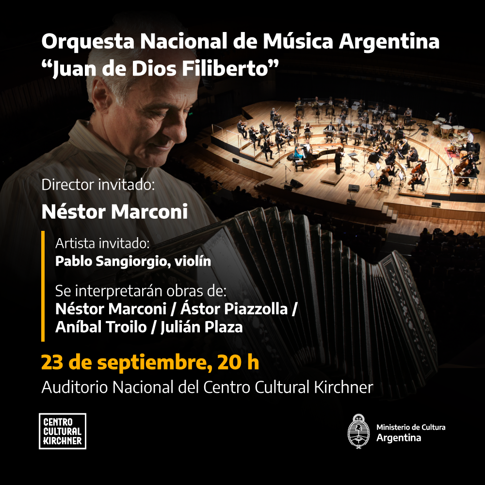 La Orquesta Nacional de Música Argentina “Juan De Dios Filiberto