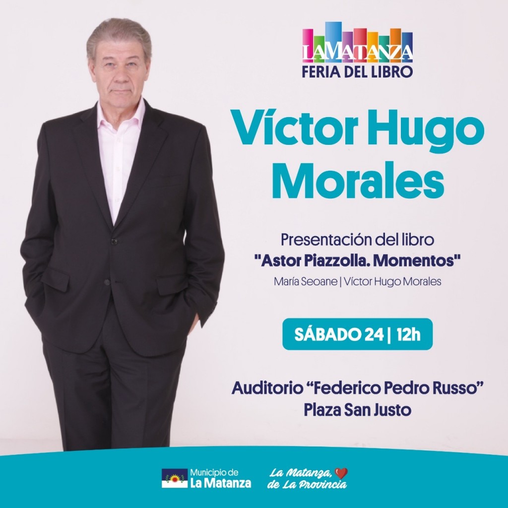Víctor Hugo Morales presenta 