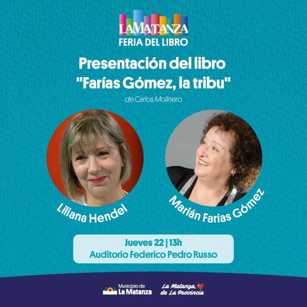 Marián Farías Gómez y Liliana Hendel presentan 