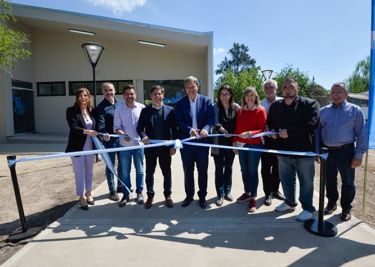Kicillof inauguró el Parque Astronómico y la Casa de la Cultura de Ministro Rivadavia