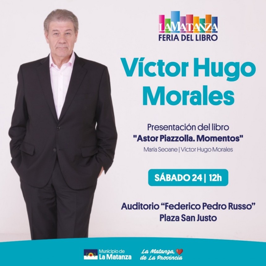Víctor Hugo Morales presenta 