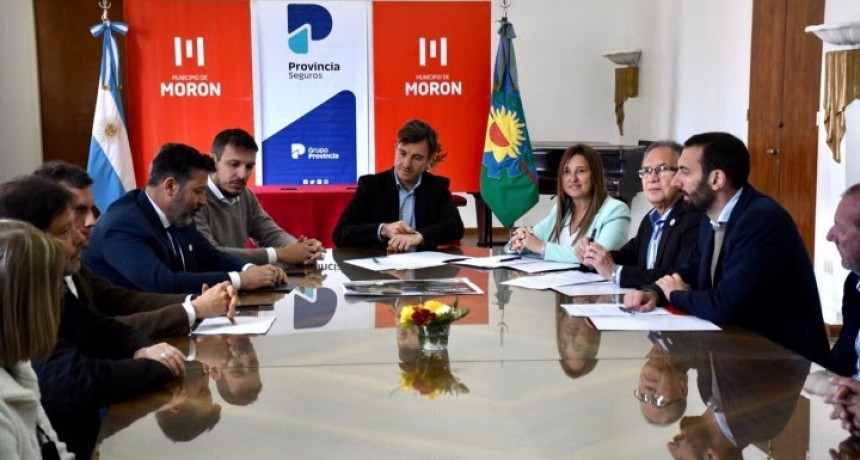 Morón y el Grupo Provincia firmaron convenio para facilitar el acceso al alquiler de viviendas