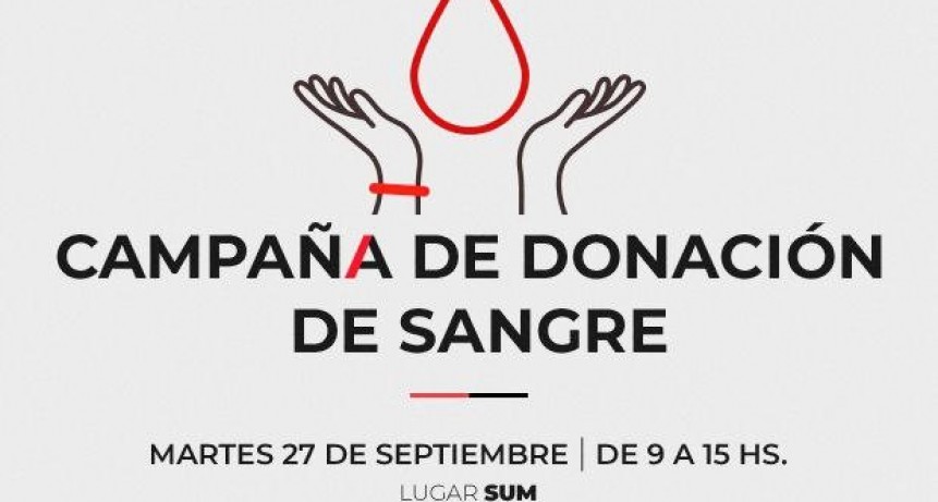 El Ministerio de Salud acompaña al Club River Plate en colecta de donación de sangre