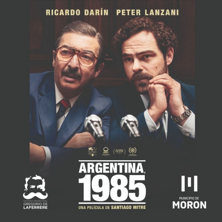 El film “Argentina, 1985” se exhibirá gratis en el Espacio INCAA Morón