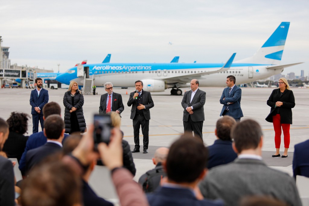 Aeroparque superó los 10 millones de pasajeros y amplía su capacidad con la inauguración de la nueva Plataforma Norte