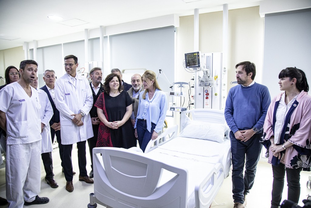 Vizzoti puso en funcionamiento la Unidad de Terapia Intensiva Pediátrica y una nueva sala de Hemodinamia en el Hospital Cuenca Alta de Cañuelas