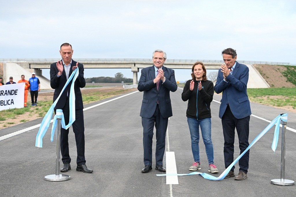 Alberto Fernández inauguró la finalización de la Autopista RN 8 Pilar-Pergamino