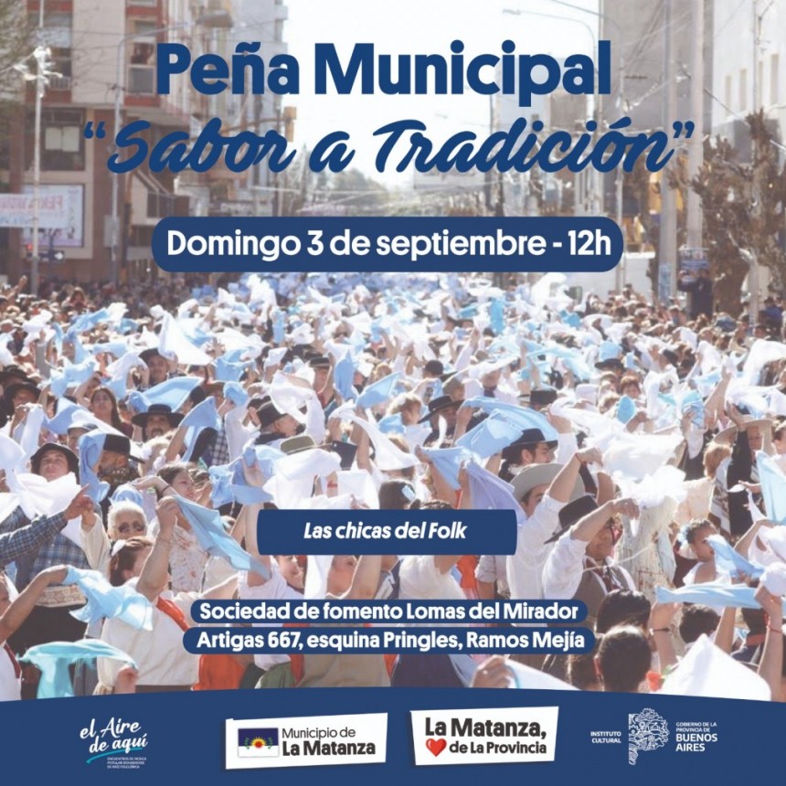 Ciclo de peñas “Sabor a Tradición”
