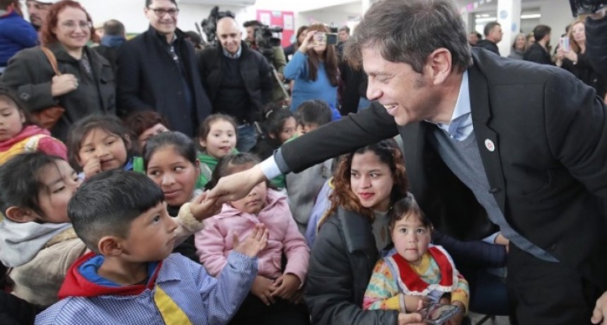 El gobernador Kicillof encabezó la inauguración formal del Jardín de Infantes N°952 de Lomas de Zamora