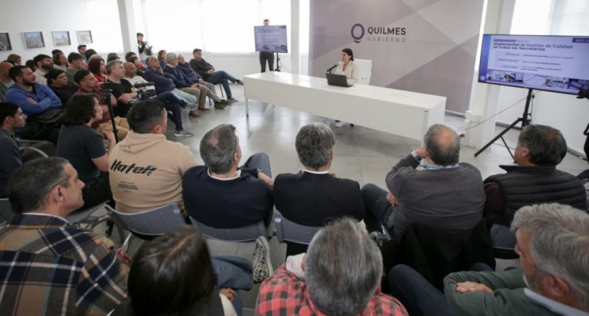 Quilmes: Mayra Mendoza presentó los compromisos de gestión de gobierno 2023/2027
