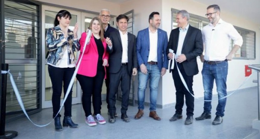 Axel Kicillof inauguró un Centro de Atención Primaria de la Salud en Chacabuco
