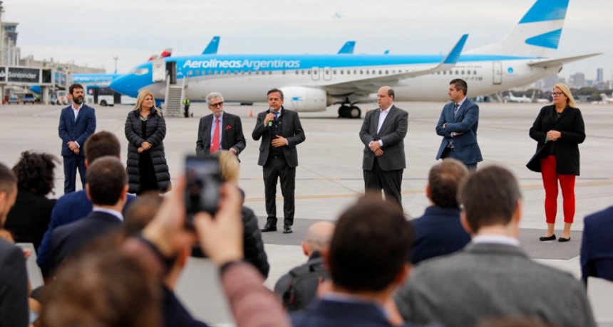 Aeroparque superó los 10 millones de pasajeros y amplía su capacidad con la inauguración de la nueva Plataforma Norte