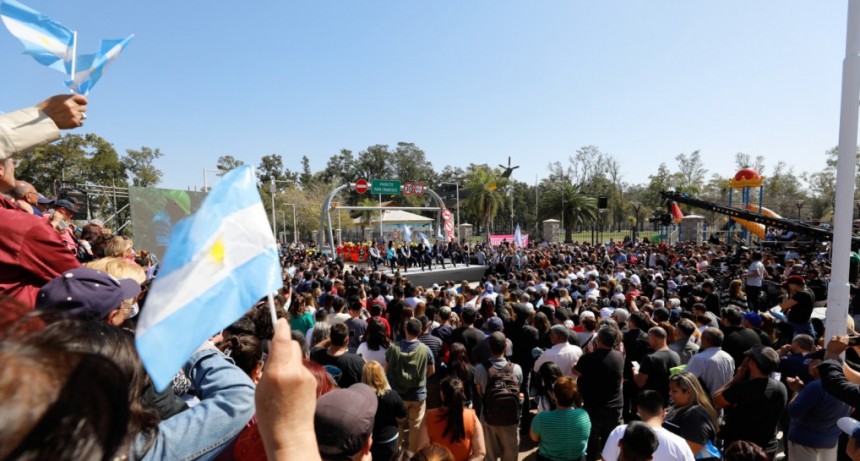 Massa y Giuliano inauguraron dos pasos bajo nivel en Malvinas Argentinas y Pilar