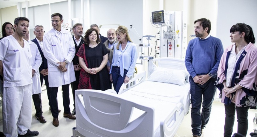 Vizzoti puso en funcionamiento la Unidad de Terapia Intensiva Pediátrica y una nueva sala de Hemodinamia en el Hospital Cuenca Alta de Cañuelas