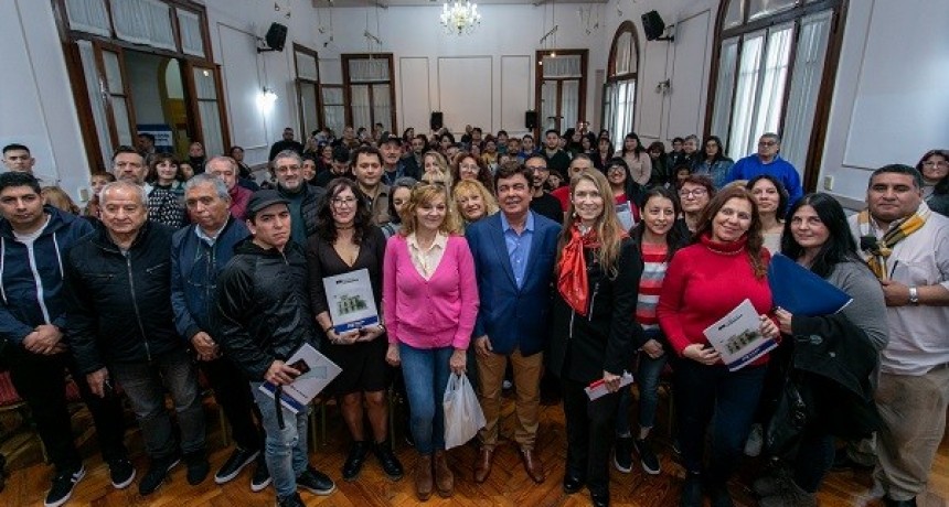 Emprendedores de La Matanza recibieron 78 millones de pesos para sus desarrollos productivos