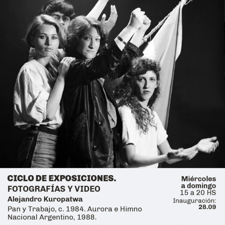 Alejandro Kuropatwa: Pan y Trabajo, c. 1984. Aurora e Himno Nacional Argentino, 1988