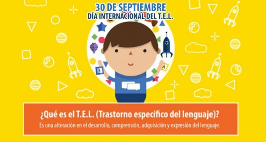 30 de septiembre. Día de Concientización del Trastorno del Desarrollo del Lenguaje