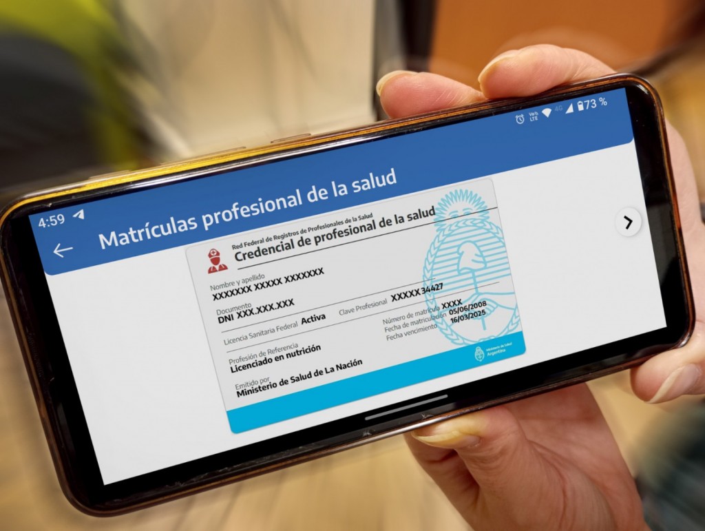 Nuevas condiciones para la matriculación profesional: credenciales digitales obligatorias para todos los profesionales de la salud