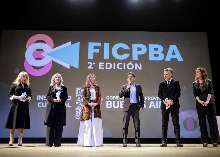 Axel Kicillof inauguró la 2° edición del Festival Internacional de Cine de la Provincia de Buenos Aires