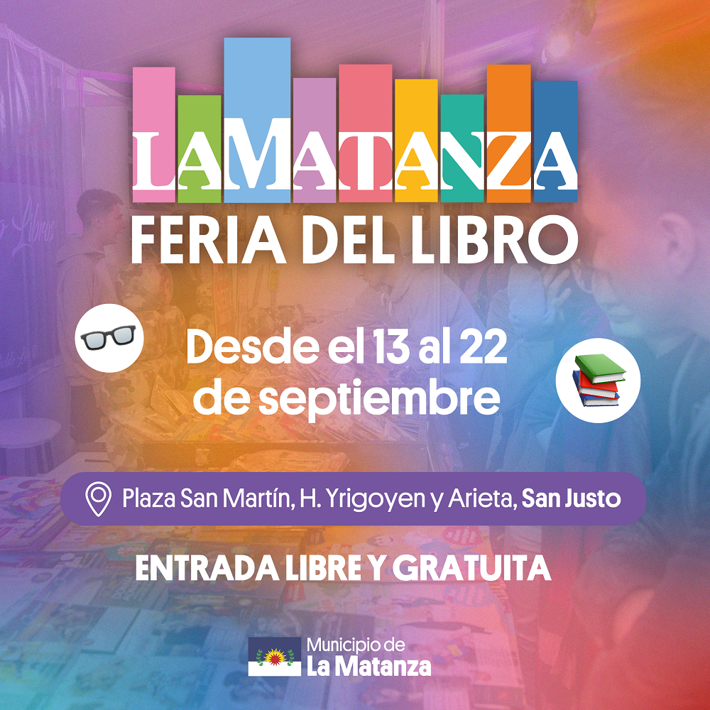 Feria Municipal del Libro de La Matanza: Una ventana al mundo desde la cabina de radio