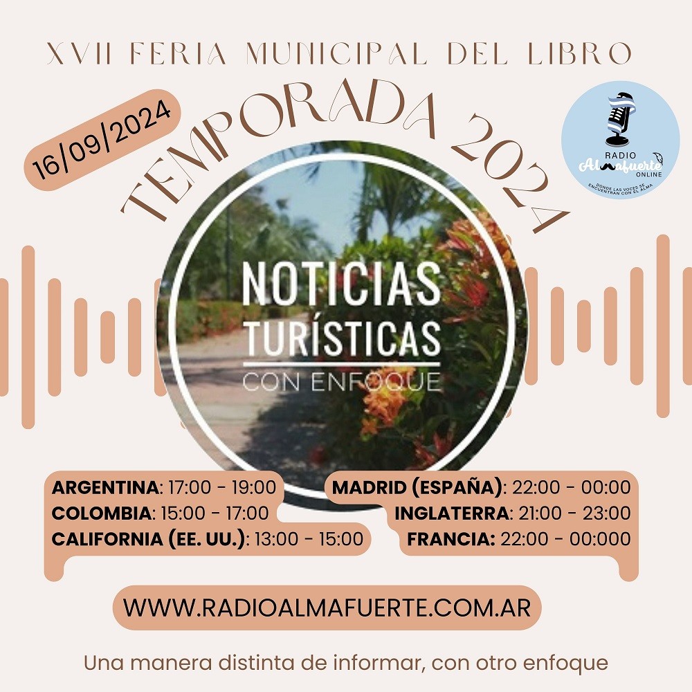 Noticias Turísticas con Enfoque en la RADIO ABIERTA de la XVII Feria del Libro Municipal