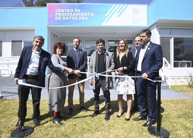 Axel Kicillof inauguró el primer Centro de Procesamiento de Datos de la provincia de Buenos Aires