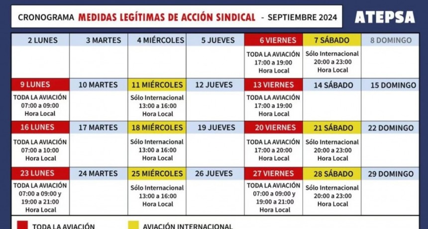Vuelos cancelados y demoras en Aeroparque y Ezeiza por paro de controladores y pilotos aéreos
