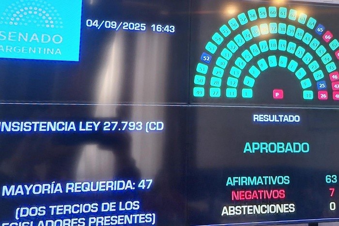 Emergencia en discapacidad: el Senado le dio un revés a Milei y rechazó su veto