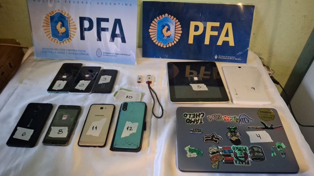 La PFA detuvo en Tres de Febrero a un hombre acusado de comercializar material de abuso sexual infantil