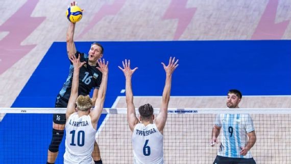 Remontada épica: Argentina venció a Finlandia en su debut en el Mundial de vóleibol 2025