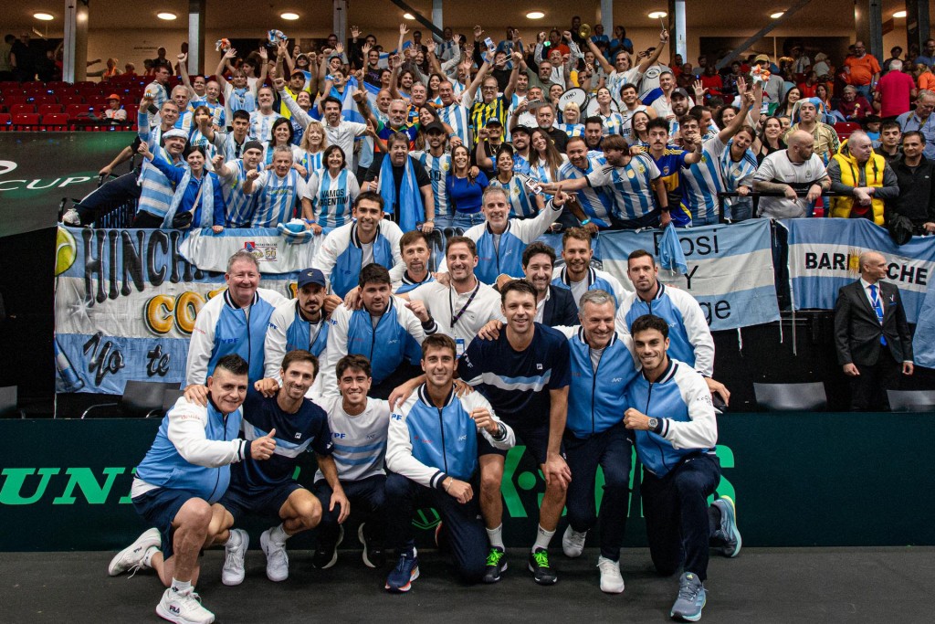 Argentina volvió a hacer historia: venció a Países Bajos y jugará el Final 8 de la Copa Davis