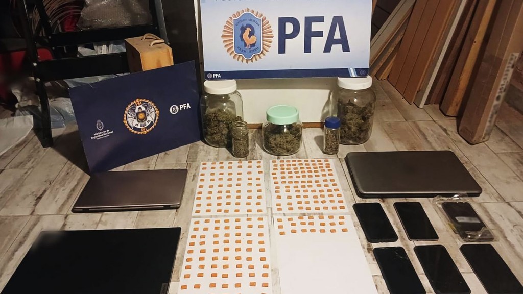 Megaoperativo en CABA y el Conurbano: la PFA desbarató una banda narco y decomisó seis kilos de “cristal”