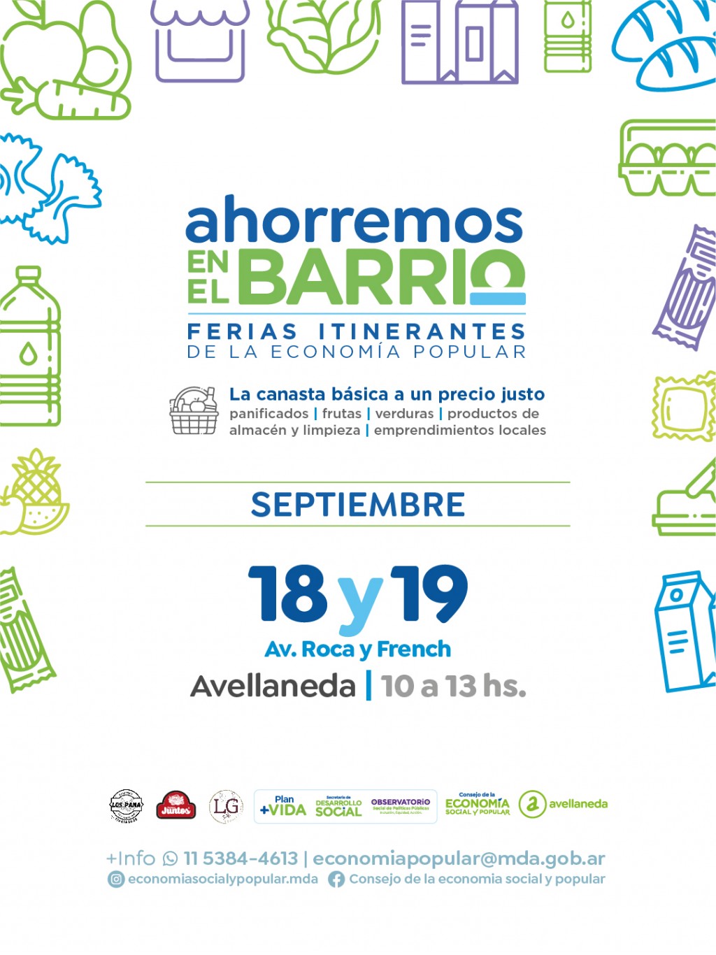 “Ahorremos en el Barrio” llega a Avellaneda con precios populares en alimentos y productos