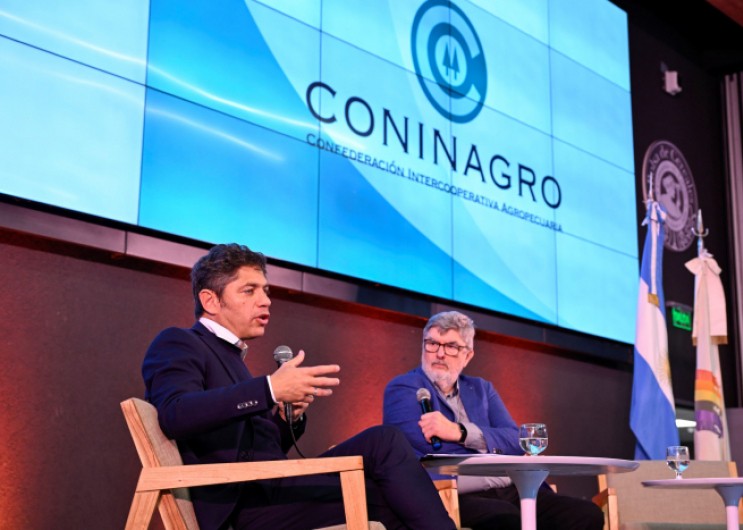 Kicillof apuntó contra Milei en el Congreso de CONINAGRO: “Valora la concentración y los monopolios”
