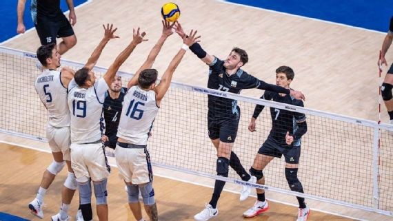 Golpe duro en Filipinas: Argentina perdió con Italia y quedó afuera del Mundial de vóleibol