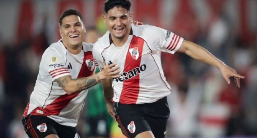 River, con suplentes, venció a San Martín de San Juan y recuperó la cima del Grupo B