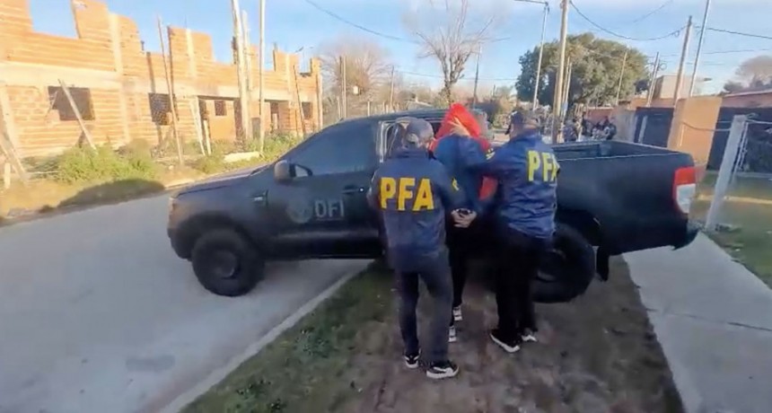 Cae “Carita”: la PFA desarticuló una peligrosa banda narco-criminal en el conurbano