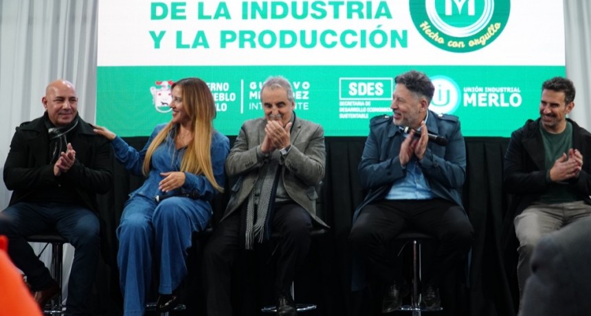 Wado de Pedro y Guillermo Moreno participaron de la Expo “Hecho en Merlo”