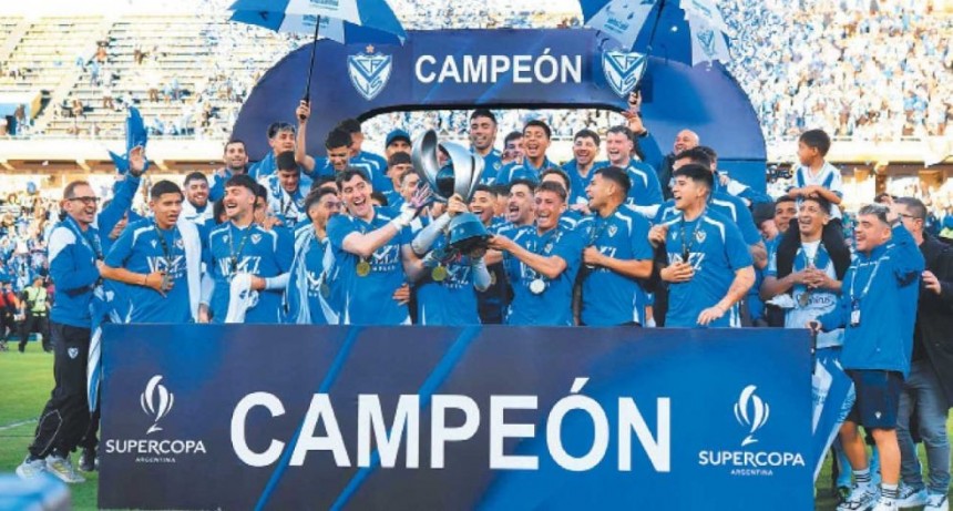 Vélez venció a Central Córdoba y se quedó con la Supercopa Argentina