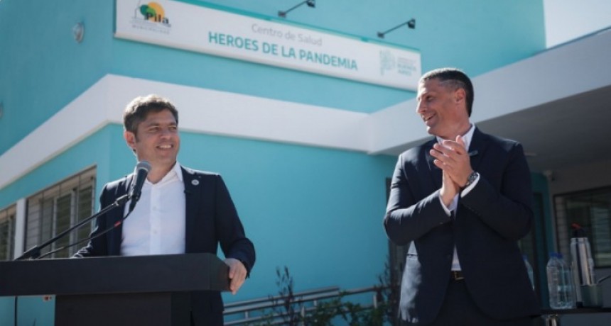 Kicillof inauguró un centro de salud y apuntó contra Milei por el ajuste en hospitales y universidades