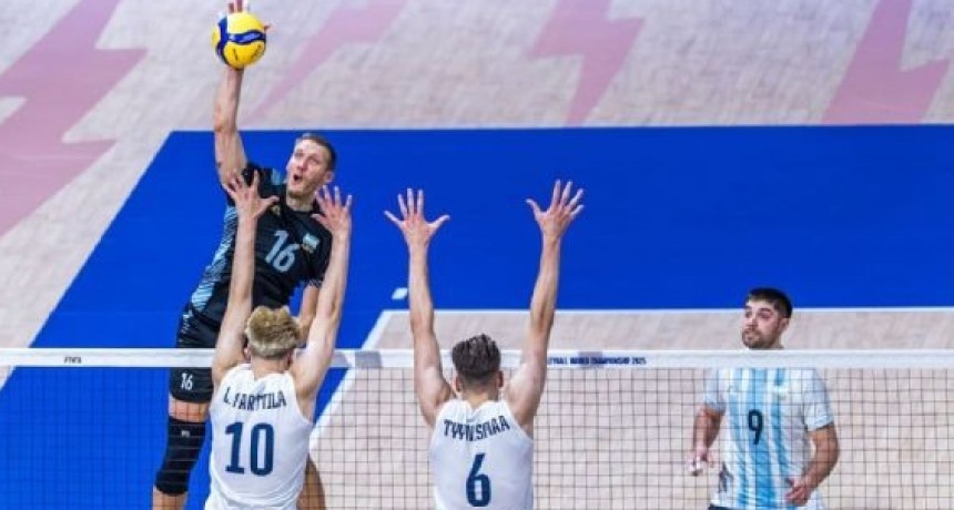 Remontada épica: Argentina venció a Finlandia en su debut en el Mundial de vóleibol 2025