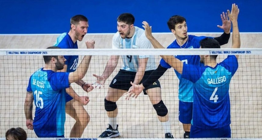 Argentina venció a Corea del Sur y quedó a un paso de los octavos en el Mundial de vóleibol