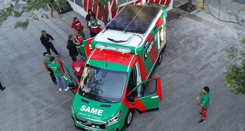 El SAME inauguró una nueva base en Once y sumó un centro de comando móvil con tecnología de última generación