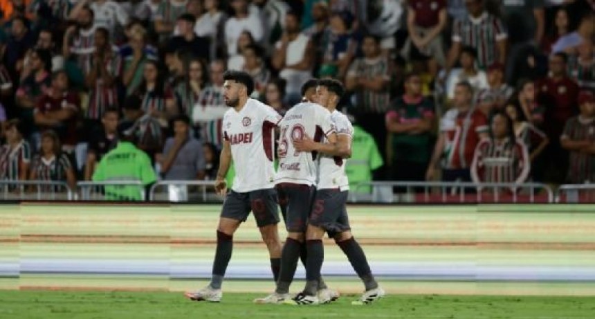 Lanús sorprendió a Fluminense en el Maracaná y jugará otra semifinal de la Sudamericana