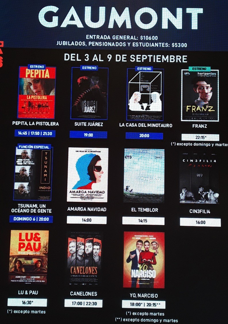 El Gaumont presenta su nueva cartelera: estrenos, cine argentino y una funci&oacute;n especial