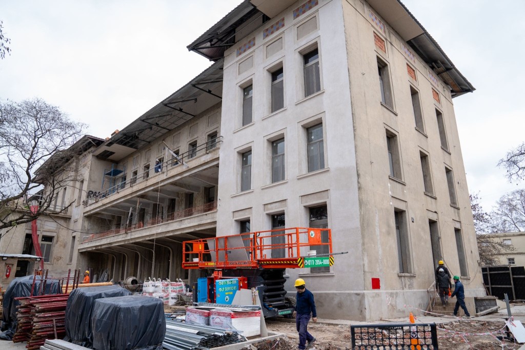 Avanza una obra clave para la salud porte&ntilde;a: el nuevo Centro Regional de Hemoterapia entra en su etapa final