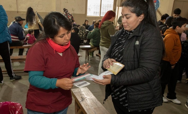La Matanza acerca servicios y vacunaci&oacute;n a personas con discapacidad en distintos barrios